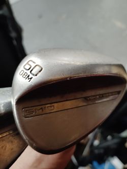 Titleist Golf Vokey SM10 Chrome 60*/08* M Lob Wedge