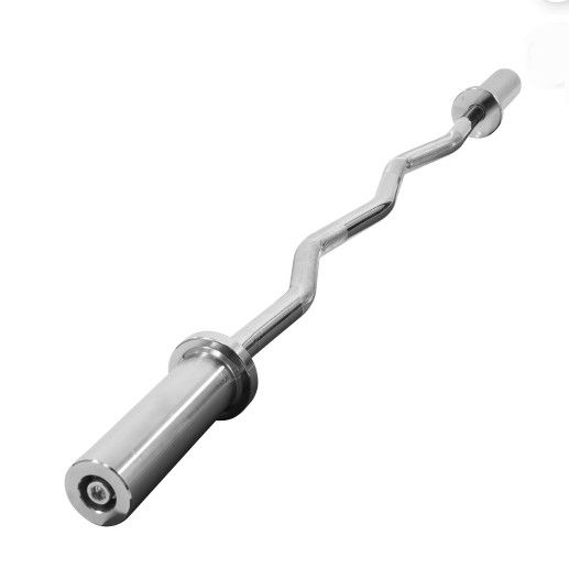 Olympic Size Exercise Curl Bar Workout