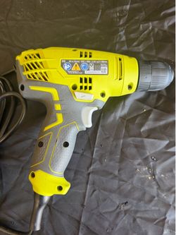 Ryobi 3/8 keyless check electric drill
