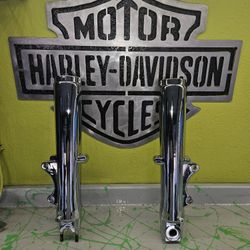 Road King Chromed Lower Fork Sliders