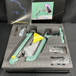 North Bayou (NB) Model-K5 Gaming Monitor Arm, featuring built-in RGB lighting for enhanced aesthetics. 