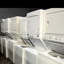 stackable washer and dryer 3 months warranty Different sizes 24" and 27" Delivery available