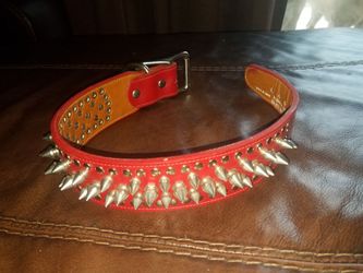 Manzoor Spiked Dog Collar 16" - 19" Large Dog