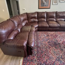Leather Sectional (4 Piece) 