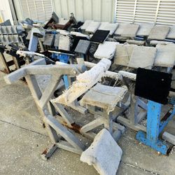 Steel Boat Stands