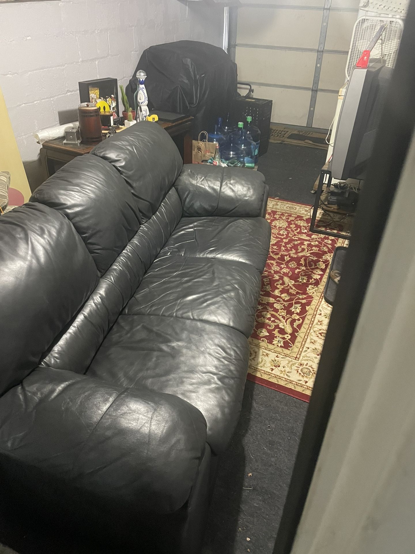 Leather Couch 