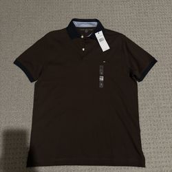 Tommy Hilfiger Collared Shirt—SMALL
