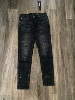 Purple jeans