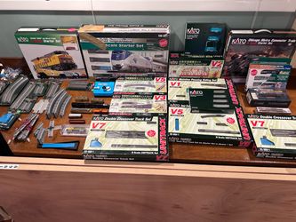 Large Kato N Scale Model Railroad Collection — Complete Lot — Like New!