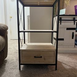 Rustic ladder shelf, stand furniture