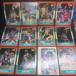 1986 FLEER 🏀 ( 12 Card Lot) Magic+