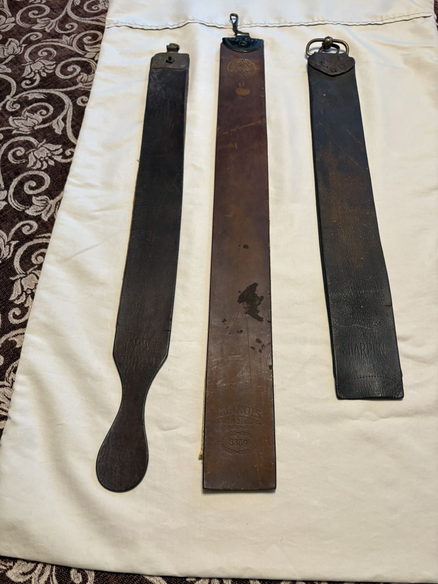 Antique Barber Razor Straps