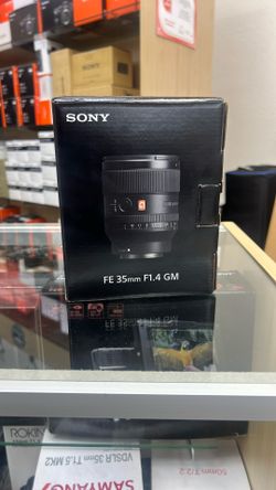 Sony 35mm F1.4 G Master Lens 