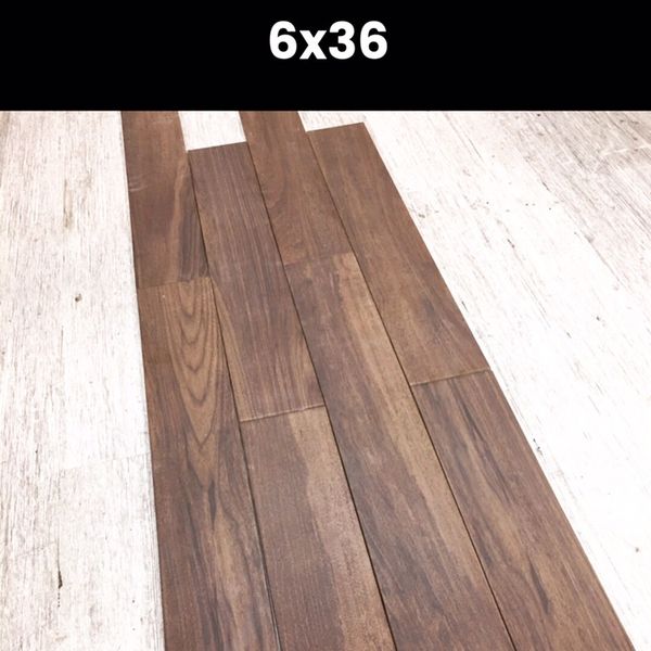 6x36 Riverwood Walnut Wood Plank Tile Porcelain 1 69 Sq Ft 6x36 Riverwood Walnut Wood Plank Tile Porcelain 1 69 Sq Ft For In Apopka Fl Offerup