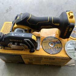 DeWALT DCS438B 20V MAX XR 3" Brushless Cordless Compact Cut Off Tool(Tool Only)