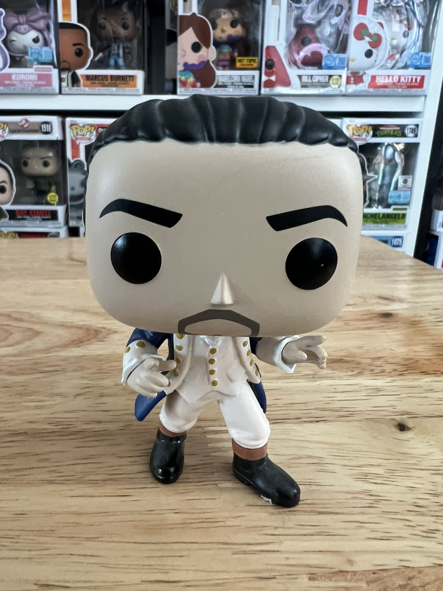 VAULTED EXC OOB Blue Coat Alexander Hamilton Funko Pop #07  display picture 1