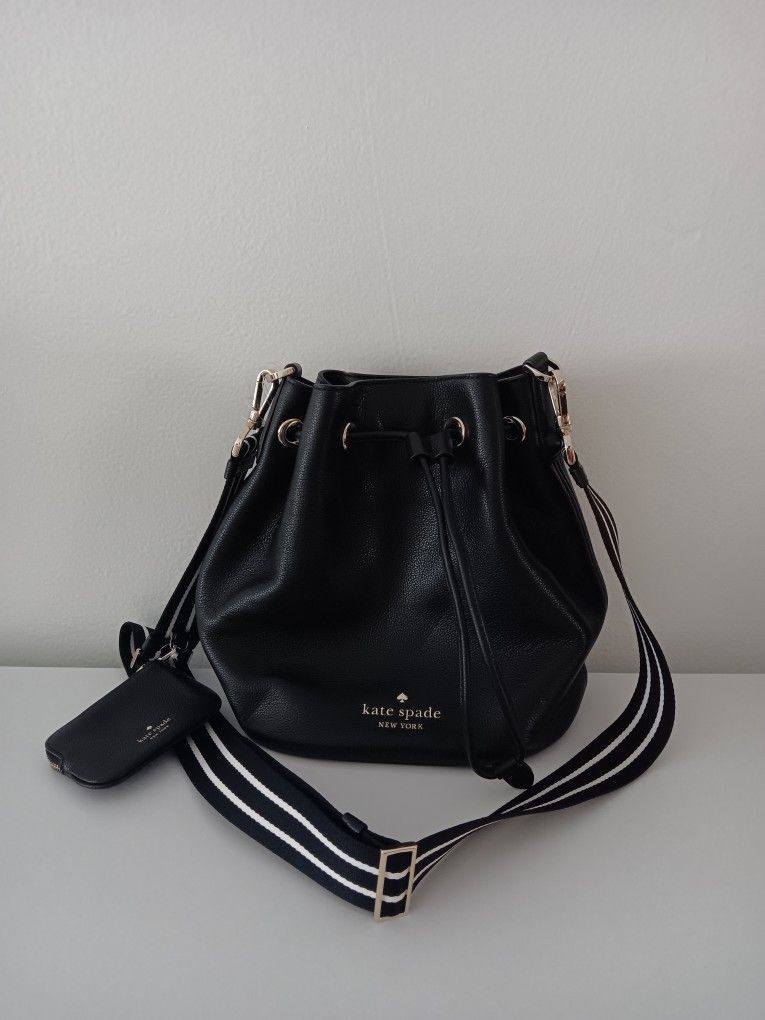 Kate Spade Rosie Small Black Bucket Bag