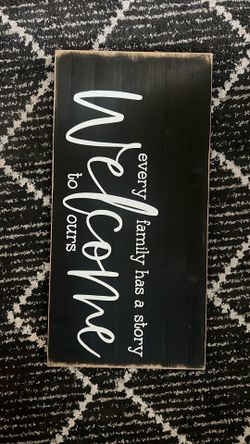 Home decor sign