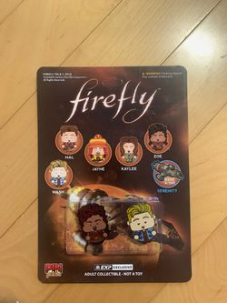 RARE Firefly collectible pins 2/6