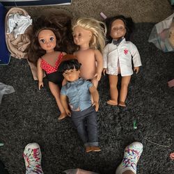 3 OG Generation Dolls And Minnie Mouse OG Doll