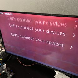 TCL 43” 4K UHD TV (read disprictions)