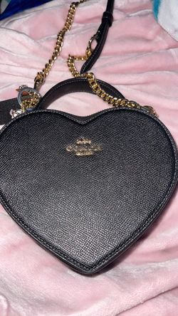 Coach Heart-Shaped Crossbody Bag