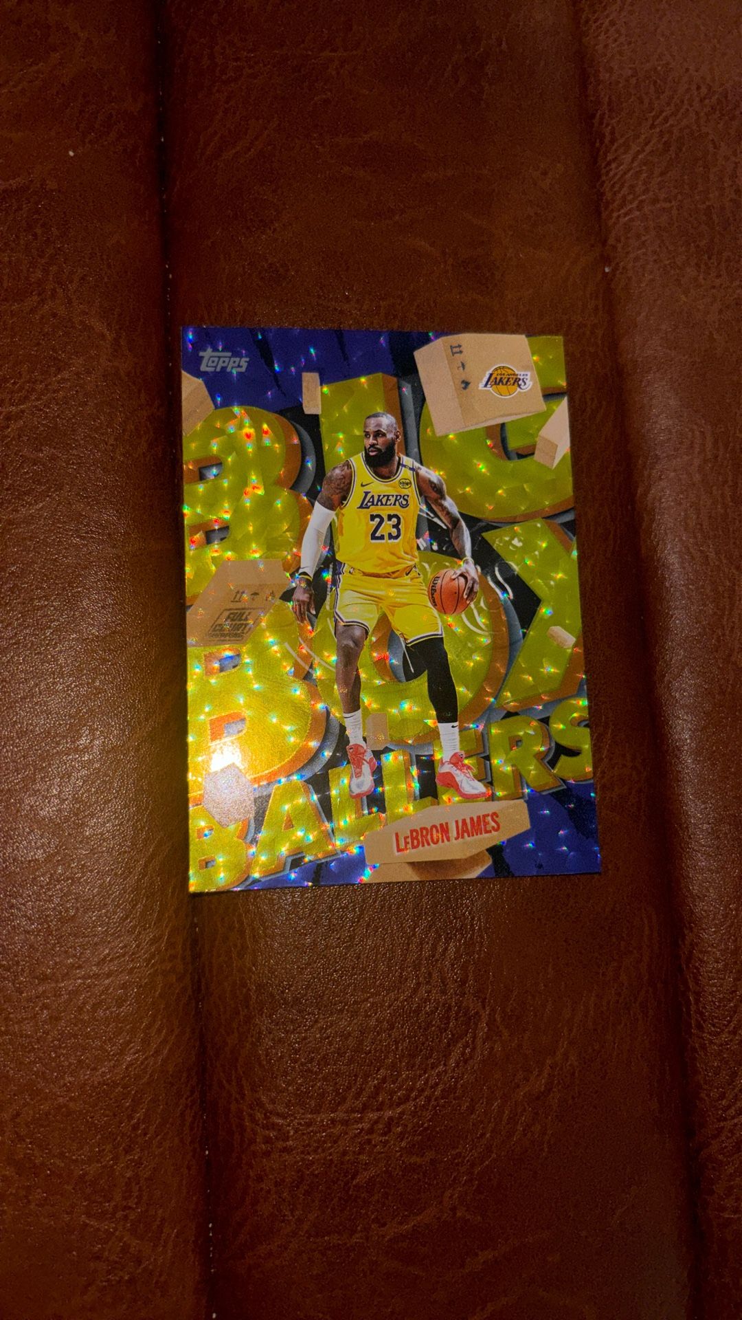 LeBron James Big Box Ballers Card