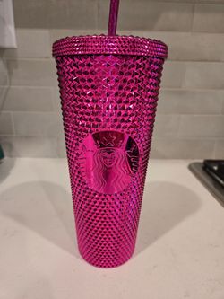Starbucks Pink Studded Cold Cup Tumbler