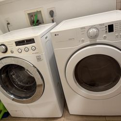 $350 LG Electric Dryer With Free Washer Priced To Move