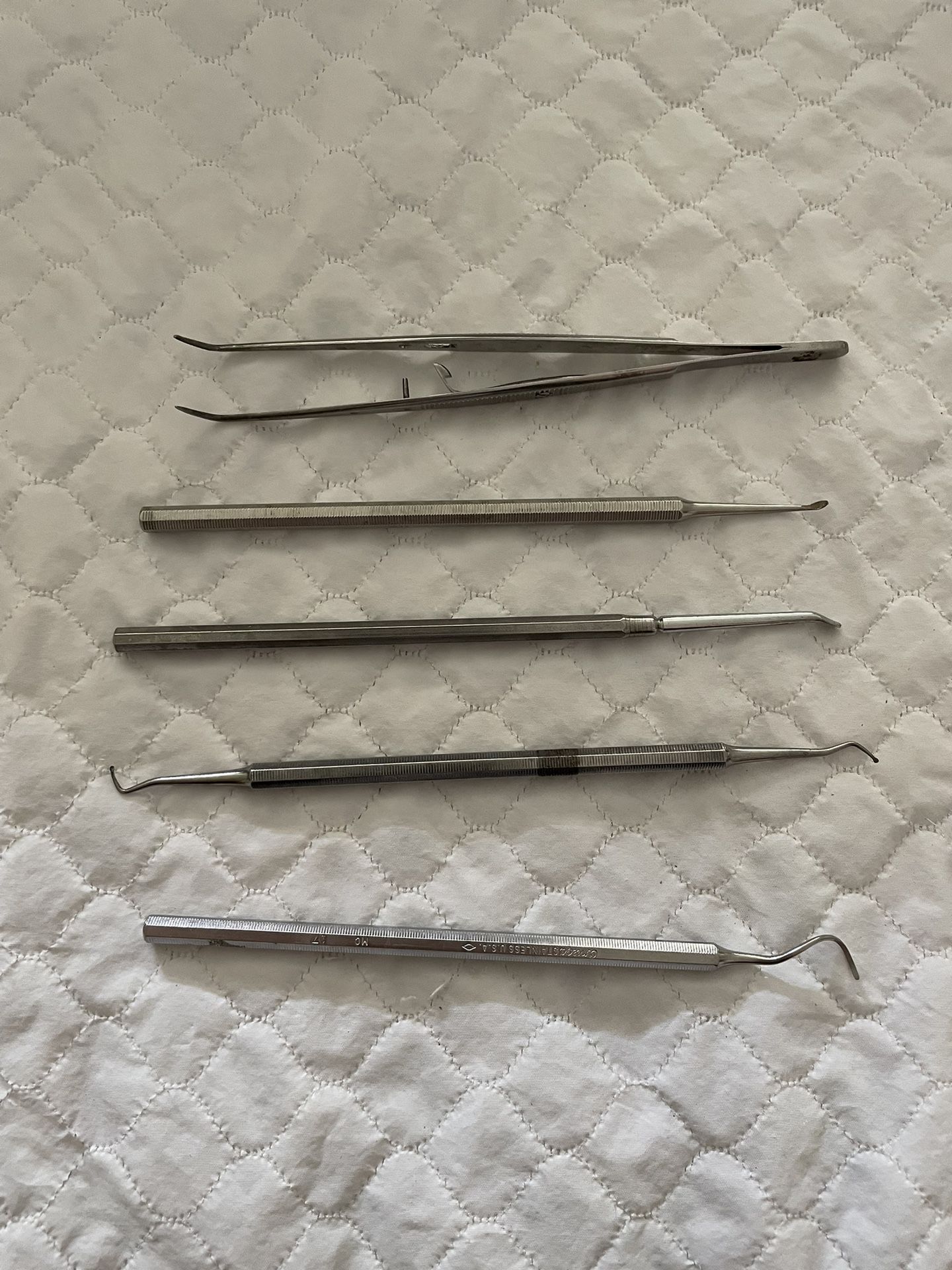 Vintage Stainless Steel Tools For Sculpture/ceramics - Lot Of 5 