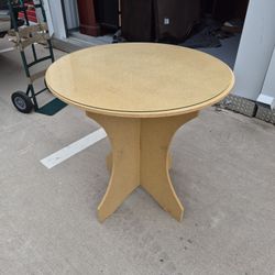 Round Table With Glass On Top