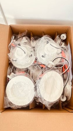 Sunco 24 pack 4 inch retrofit LED flat recessed can lights