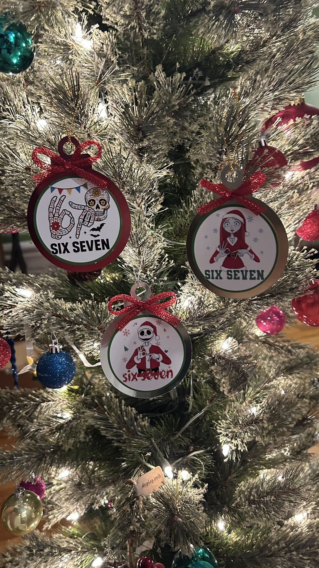 Handmade 6 7 Ornaments