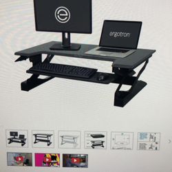 Ergotron WorkFit-T Premium Desk Workstation