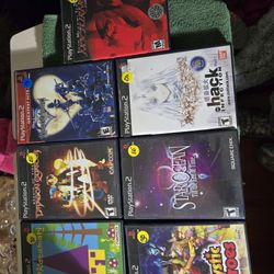 Lot Of 7 PS2 Games