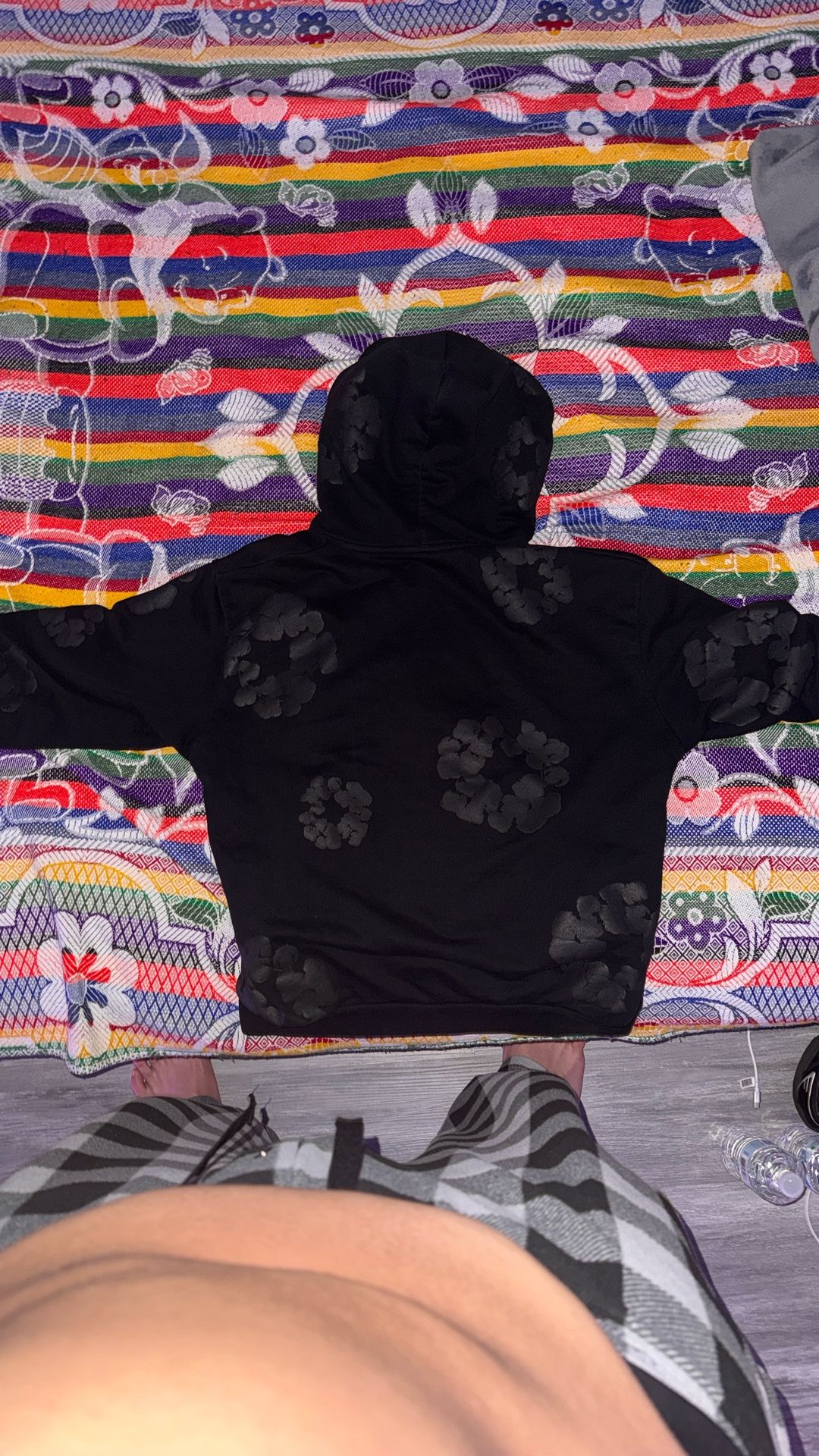 Denim Tears, Black, Large