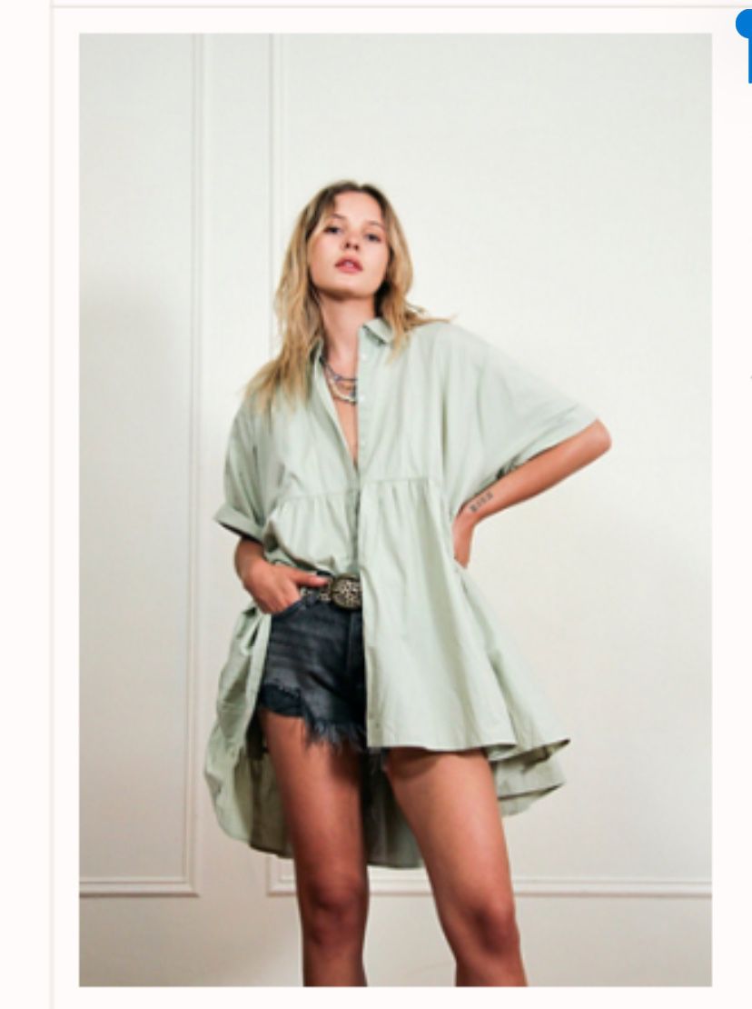 Free people Out In The Wild Tunic