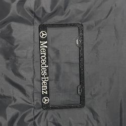 Mercedes Benz Bling License Plate Cover