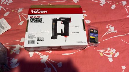 23 gauge Hytech nailer with box of extra pins