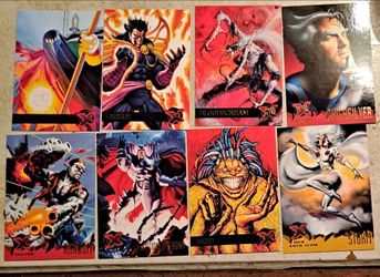 Marvel X-Men Trading Cards Lot of ,12