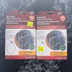 Reusable Decorating Ties – 20 Pack (New)