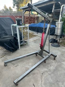 Engine hoist w/ 216 straight 6 engine
