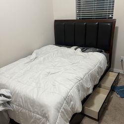 Full Size Bed, 1 Nightstand, Dresser Bedroom Set 