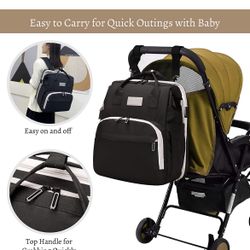Baby Diaper Bag And Changer (Munafa)