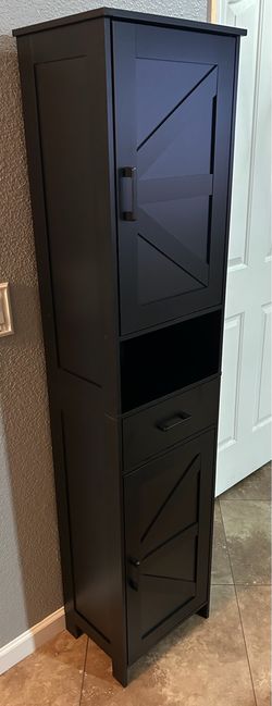 (NEW) 67” High Tall Storage Cabinet