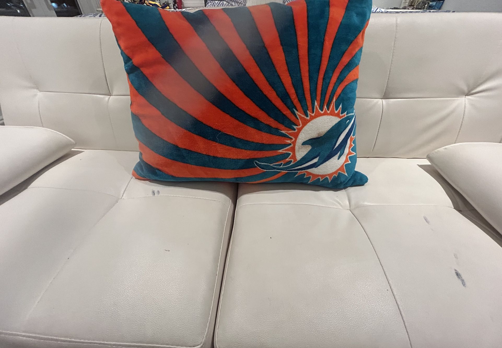 Miami Dolphins Pillow Decoration