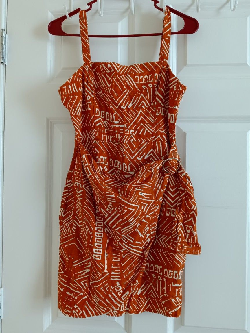 Terracotta Short Dress