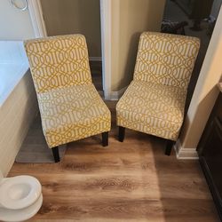 Two Oversized Chairs