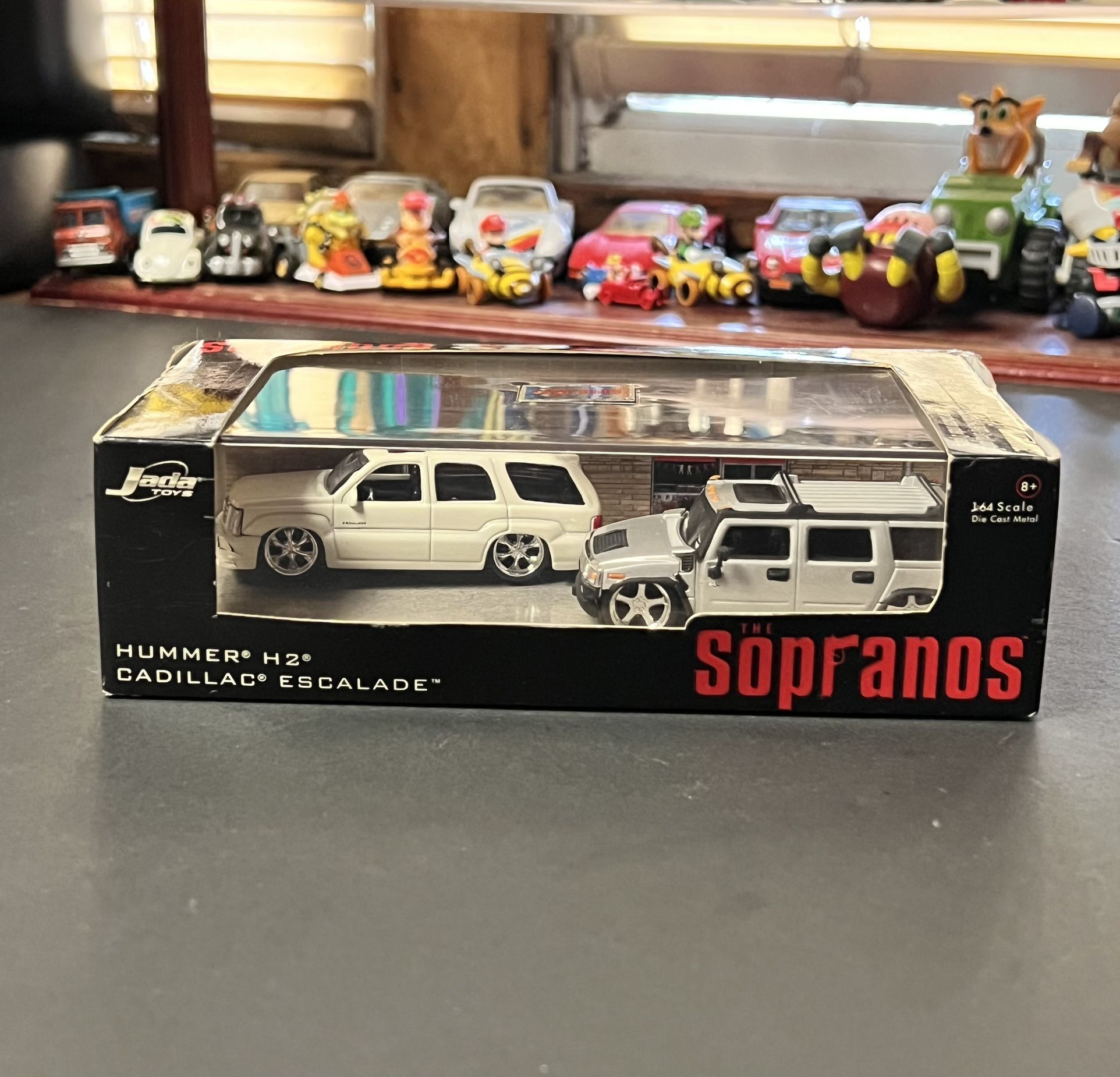 Jada toys the sopranos 1:64 scale Hummer H2 and Cadillac Escalade