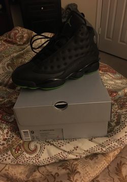 Jordan retro 13s black green